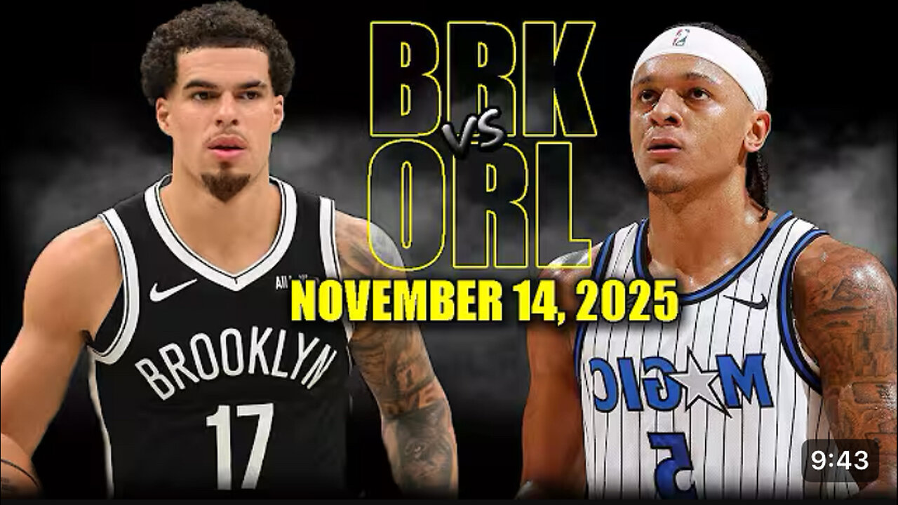 Orlando Magic vs Brooklyn Nets game highlights