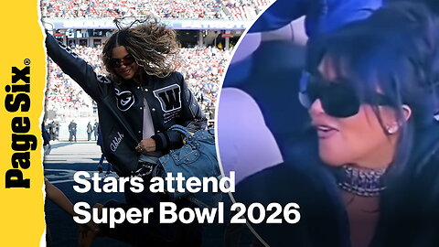 Kendall Jenner, Kim Kardashian, Lewis Hamilton, Jay-Z, and more stars attend Super Bowl 2026