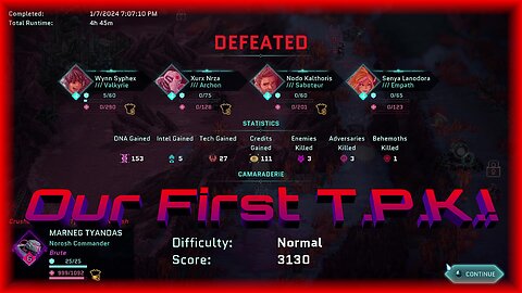 Our First T.P.K.! / Star Renegades R1 E10