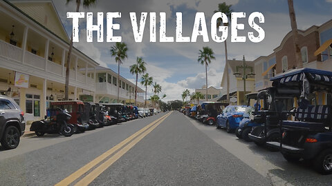 Discover the FASCINATING community for FUN LOVING RETIREES as I ride my Honda Navi thru THE VILLAGES