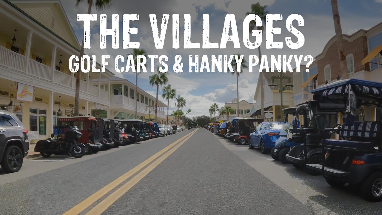 Discover the FASCINATING community for FUN LOVING RETIREES as I ride my Honda Navi thru THE VILLAGES