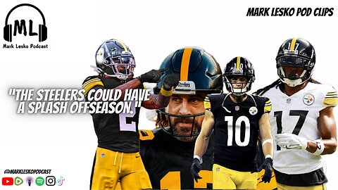 Steelers Free agency and NFL Draft 2025 || Mark Lesko Pod clips #steelers #nfl