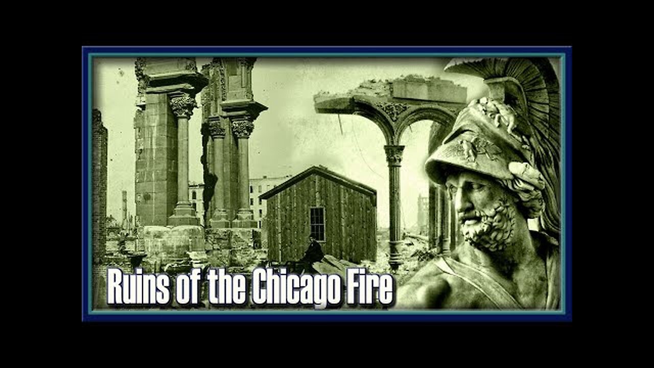 ANCIENT RUINS IN AMERICA! Chicago Fire: Rare Historical Photos! Evidence of Tartaria?