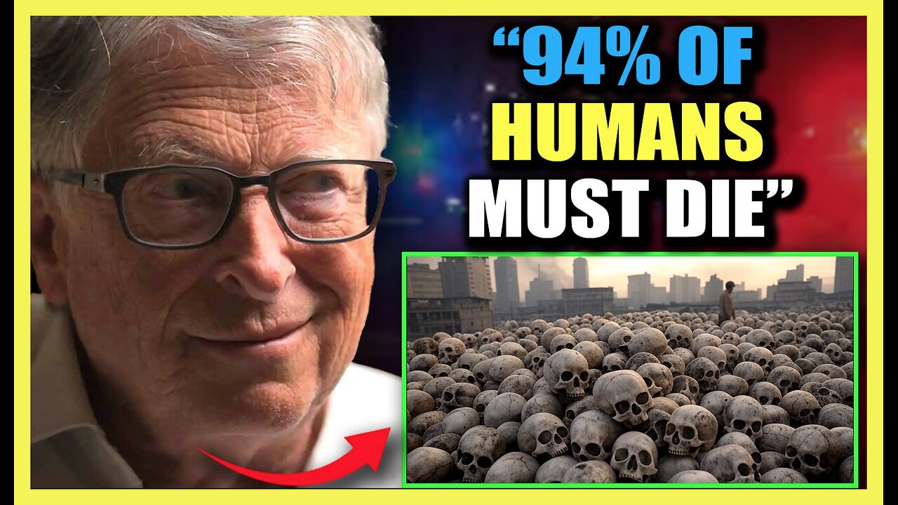 Bill Gates 'Predicts' Black Swan Event Will Depopulate 94% of Global Population