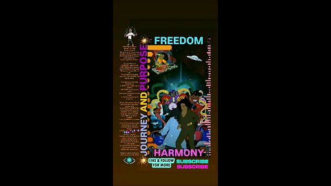 ▪︎FREEDOM AND HARMONY/JOURNEY AND PURPOSE▪︎