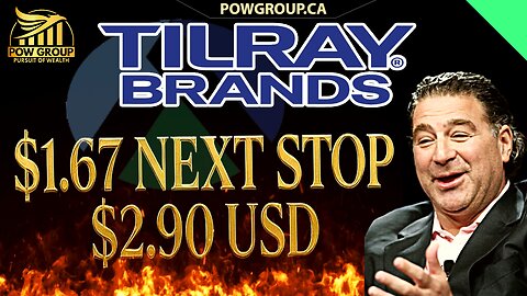 Tilray $1.67 Next Stop $2.90USD, Trump Signals Reform, TLRY Price Prediction