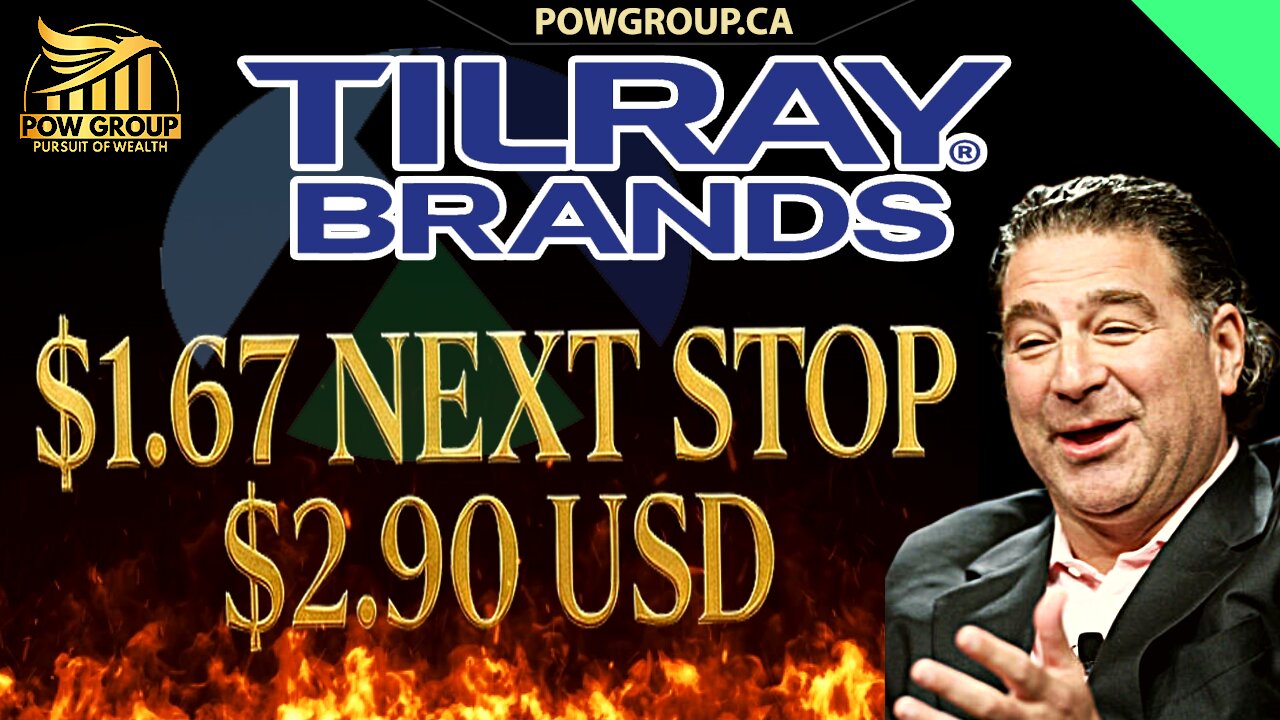 Tilray $1.67 Next Stop $2.90USD, Trump Signals Reform, TLRY Price Prediction
