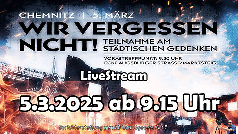 LiveStream Chemnitz 5.3.2025