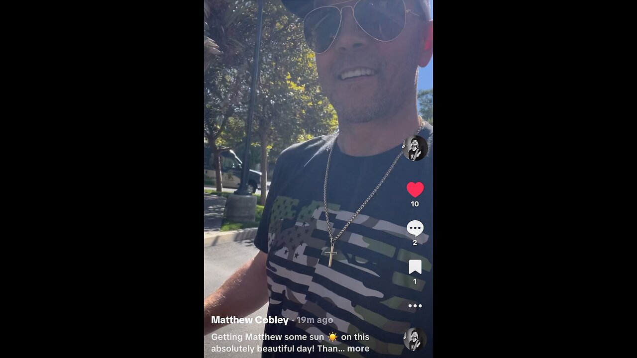 Thank You Jesus for this beautiful day and the ability to get my son Matthew out to enjoy Your glory