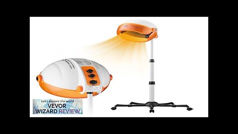 VEVOR Professional Hooded Dryer 1875W High-Power Bonnet Hair Dryer Sit Under Hair Review