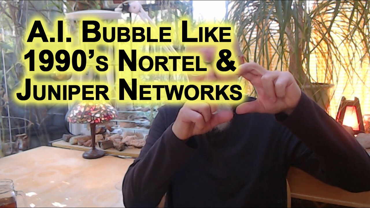 Current A.I. Bubble Like 1990’s Dot-Com Bubble, Especially in Regards to Nortel & Juniper Networks