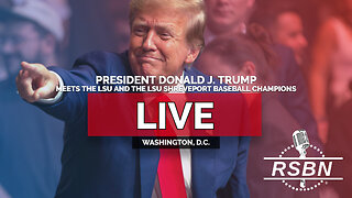 LIVE: President Trump Meets the LSU and the LSU Shreveport Baseball Champions - 10/20/25