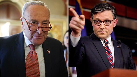 'Bring It' - Speaker Johnson Issues Savage Challenge To Schumer