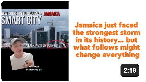 Jamaica just faced the strongest storm in its history... but what follows might change everything.