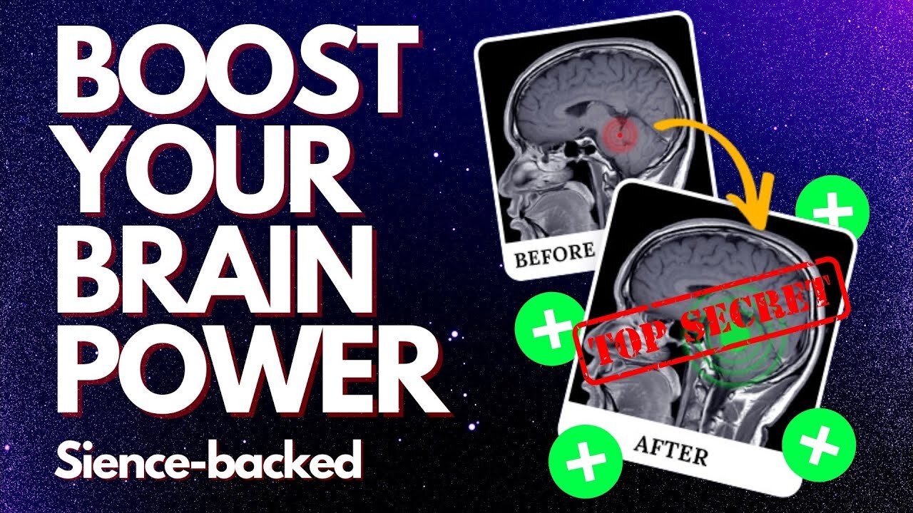 Secret To Boost Your Brain Power - The Genius Wave Sound