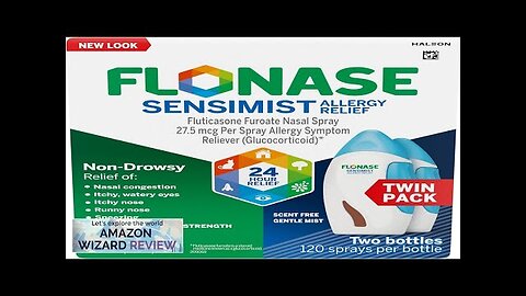 Flonase Sensimist Allergy Relief Nasal Spray for Non-Drowsy 24-Hour Multi-Symptom Allergy Review