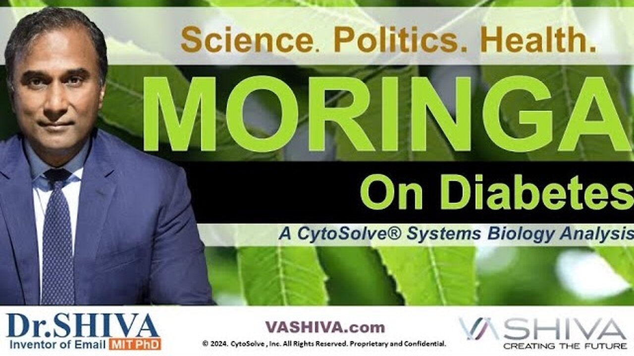Dr.SHIVA™: Moringa on Diabetes @CytoSolve Systems Analysis
