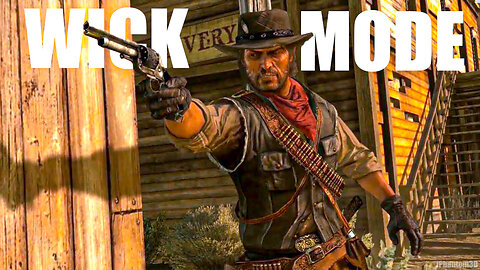 Red Dead Redemption | John Wick Style Gunslinger Gameplay