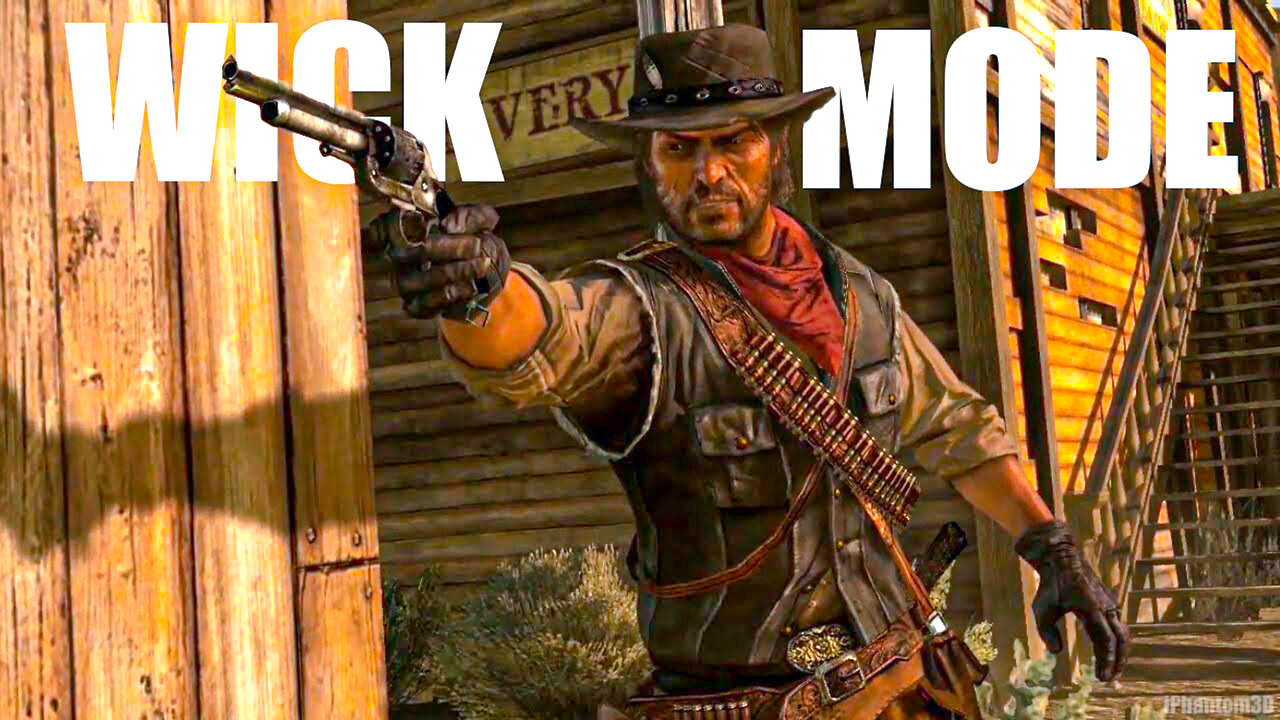 Red Dead Redemption | John Wick Style Gunslinger Gameplay