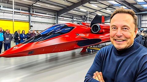 Elon Musk’s FASTESTS Hypersonic Jet Reaching The Speed Of Light Defies All Physics