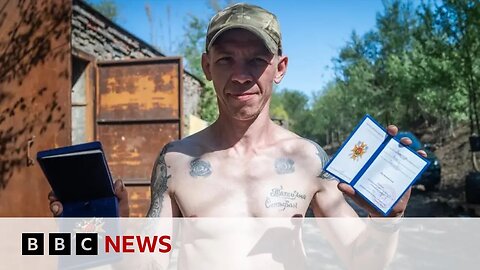 The Ukrainian convicts swapping jail for the battlefield | BBC News