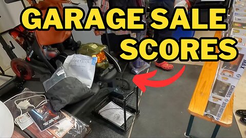 GARAGE SALES in COLD WEATHER bring HOT DEALS