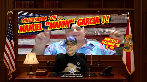 CONVERSANDO CON MANNY GARCIA - 12. 03. 2025 - 8 PM
