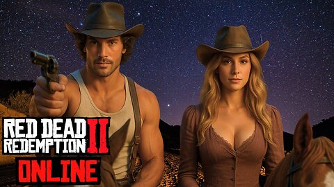 First Time in the Wild West | Red Dead Online Co-Op LIVE