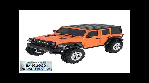 AUSTAR AX8560 1/18 2.4G RTR Waterproof RC Car Full Proportional Rock Crawler Review