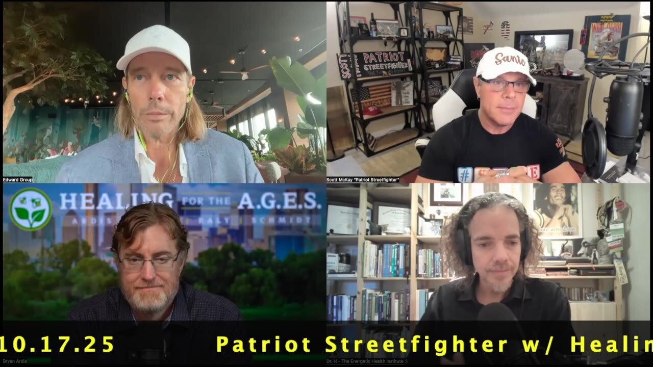 Patriot Streetfighter w/ Dr. Ardis, Dr. Group & Dr. Ealy, Healing Symposium October 10.17.25