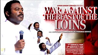 WAR Against the Beast in the Loins | All-White Holy Communion Sunday with Pastor John