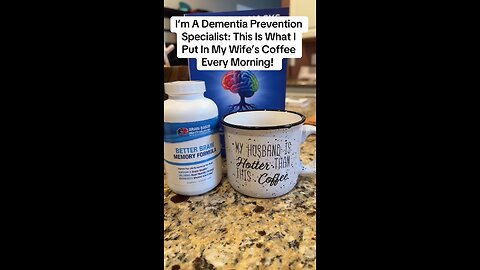 I’m A Dementia Prevention Specialist: This Is What I Put In My Wife’s Coffee Every Morning