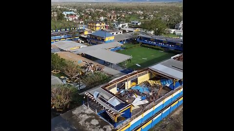 🌪🇯🇲Imágenes aéreas muestran las consecuencias del devastador huracán en Jamaica