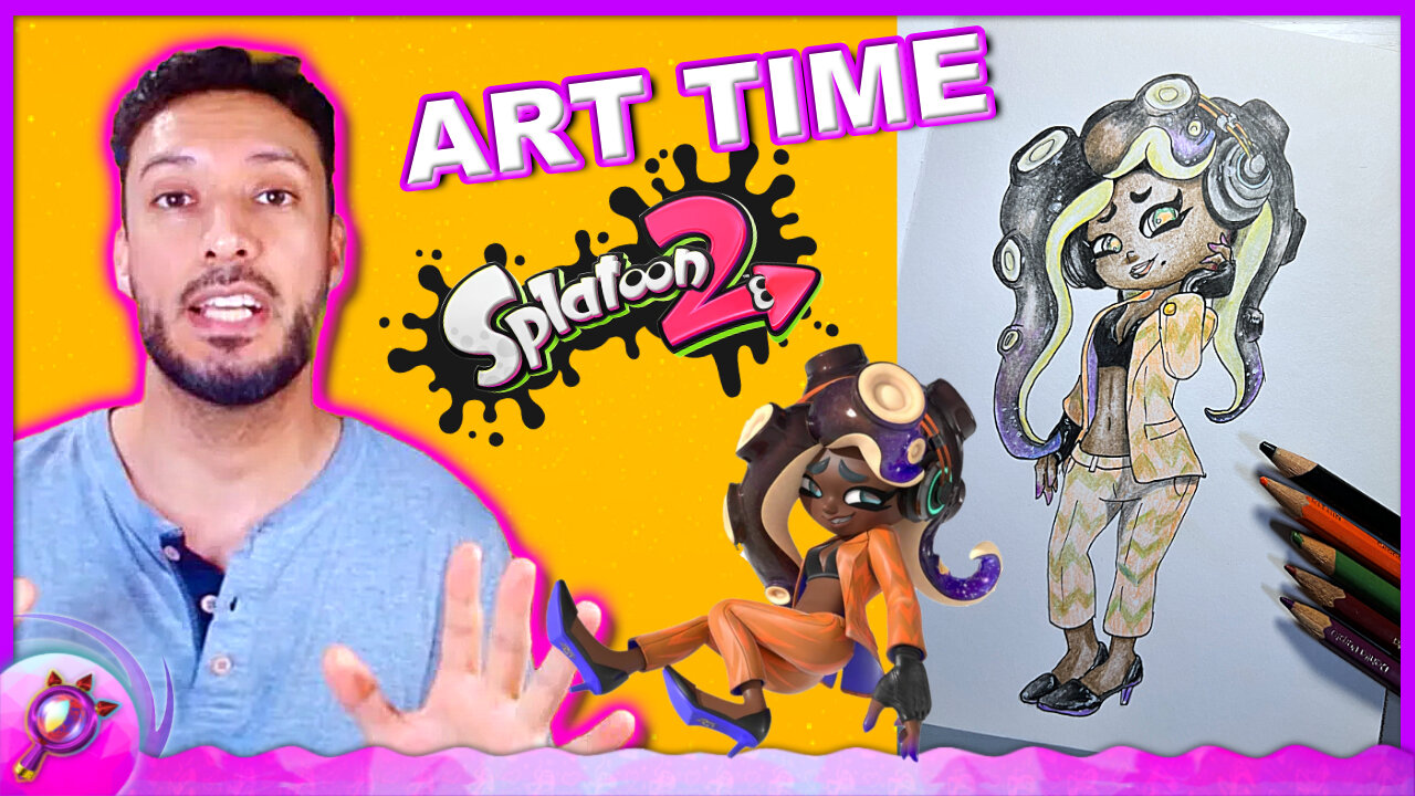 Drawing Splatoon Characters