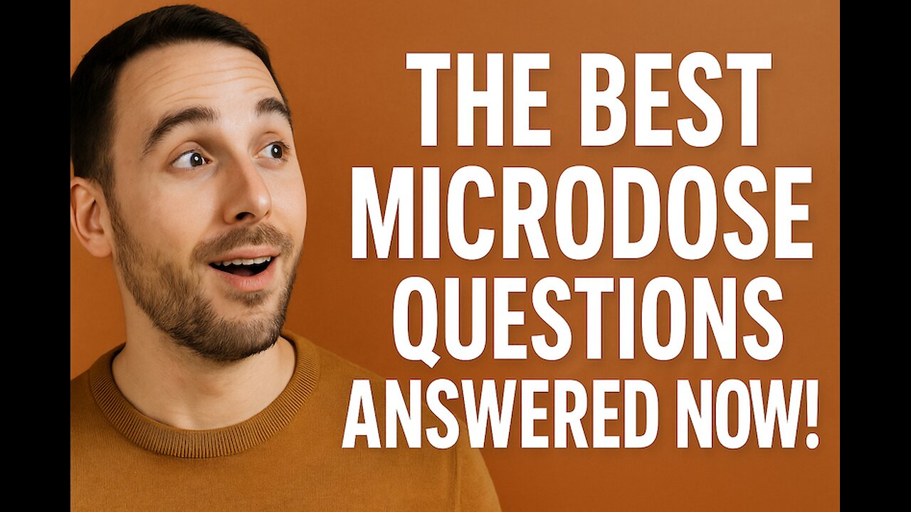 The Best Microdosing Questions Answered!