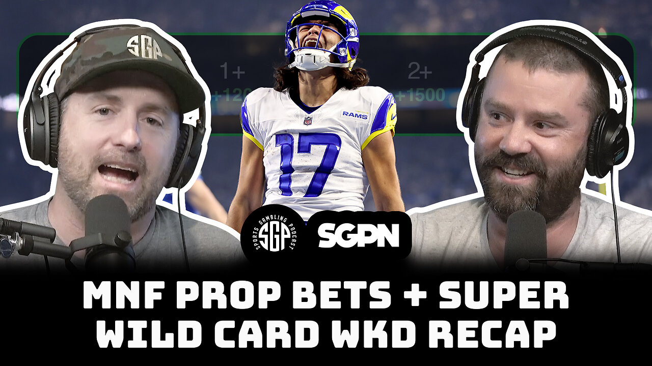 Crush These EPIC Monday Night Football Prop Bets + a SUPER Wild Card Weekend Recap