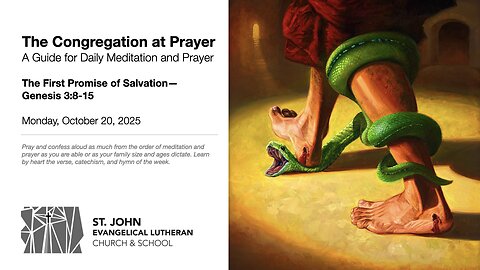 The First Promise of Salvation—Genesis 3:8-15