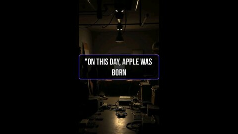 "The Birth of Apple Inc.: January 3, 1977"