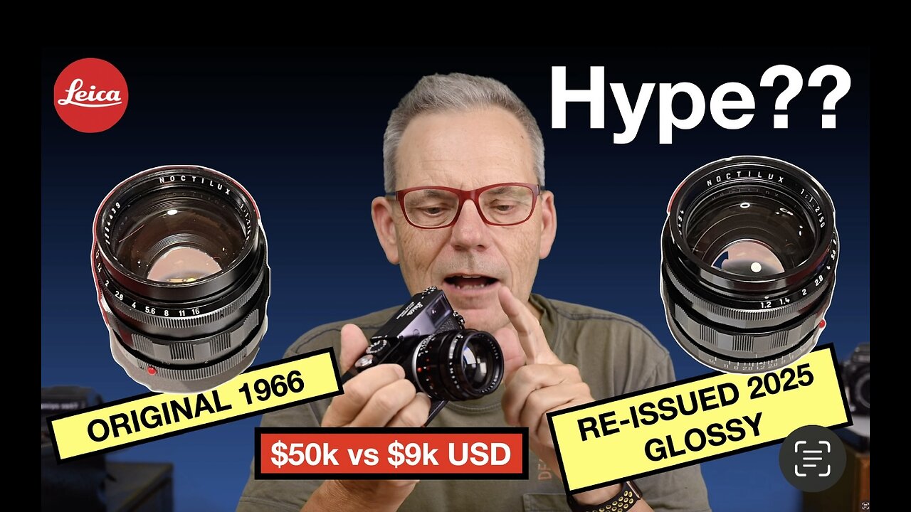 Leica Noctilux 50mm f1.2 Showdown: Original 1966 vs. 2020 Re-Issue – Worth the Hype?
