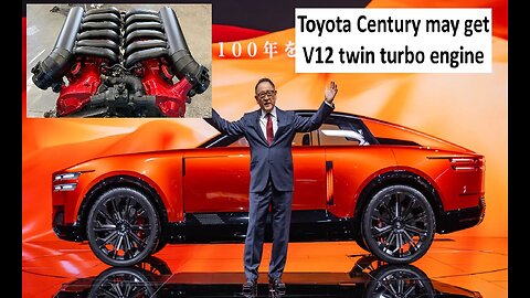 Toyota Century may get V12 and twin turbo