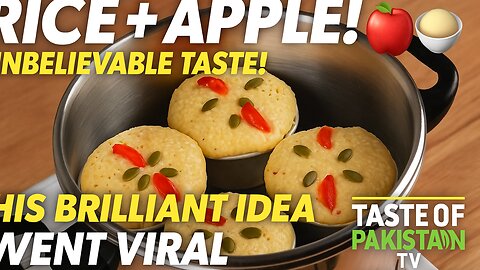 Everyone’s Mixing Rice with Apples 🍎🍚 After Seeing This Genius Recipe | Taste of Pakistan TV