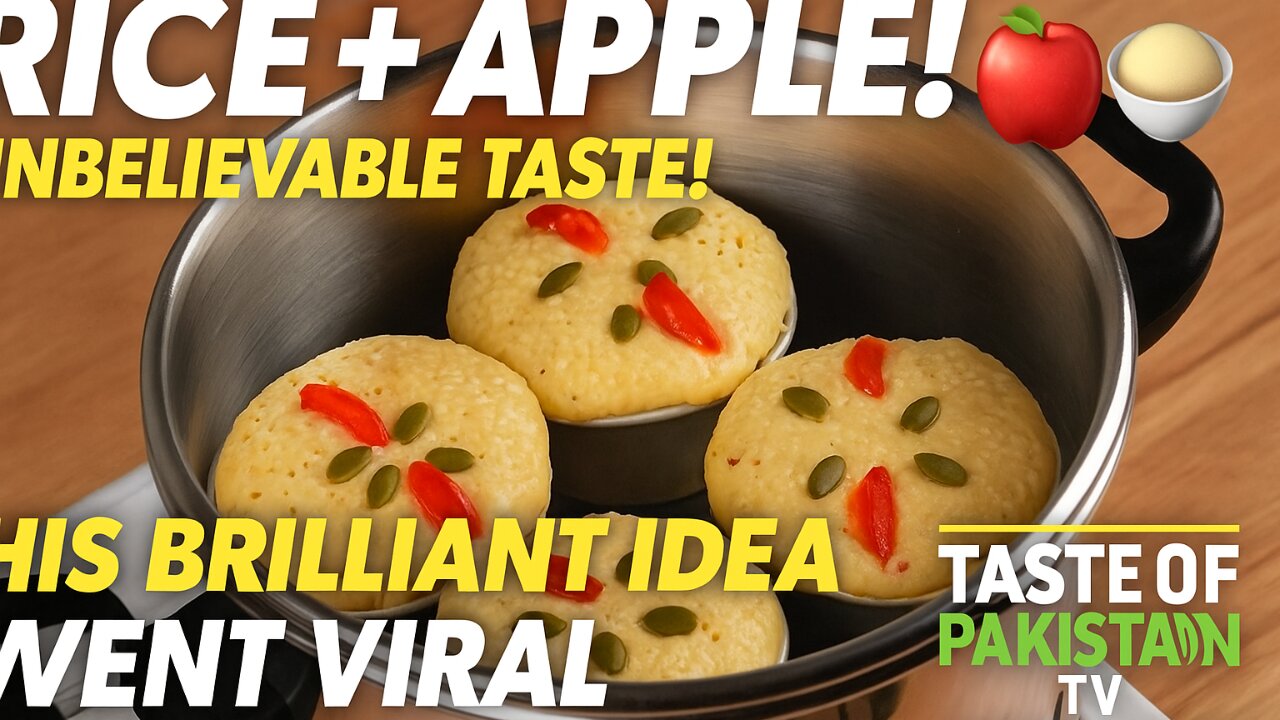 Everyone’s Mixing Rice with Apples 🍎🍚 After Seeing This Genius Recipe | Taste of Pakistan TV