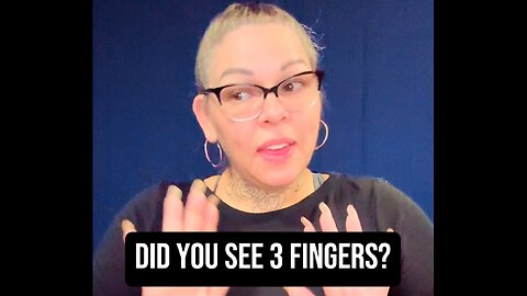 Breaking News 📰 🚨- You See 3 Fingers? 😱 #ASL #deaf #signlanguage