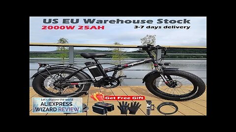 DEEPOWER G20 Electric Bicycle 48V 2000W 25AH Fat Tire Electric Bike 20Inch Review