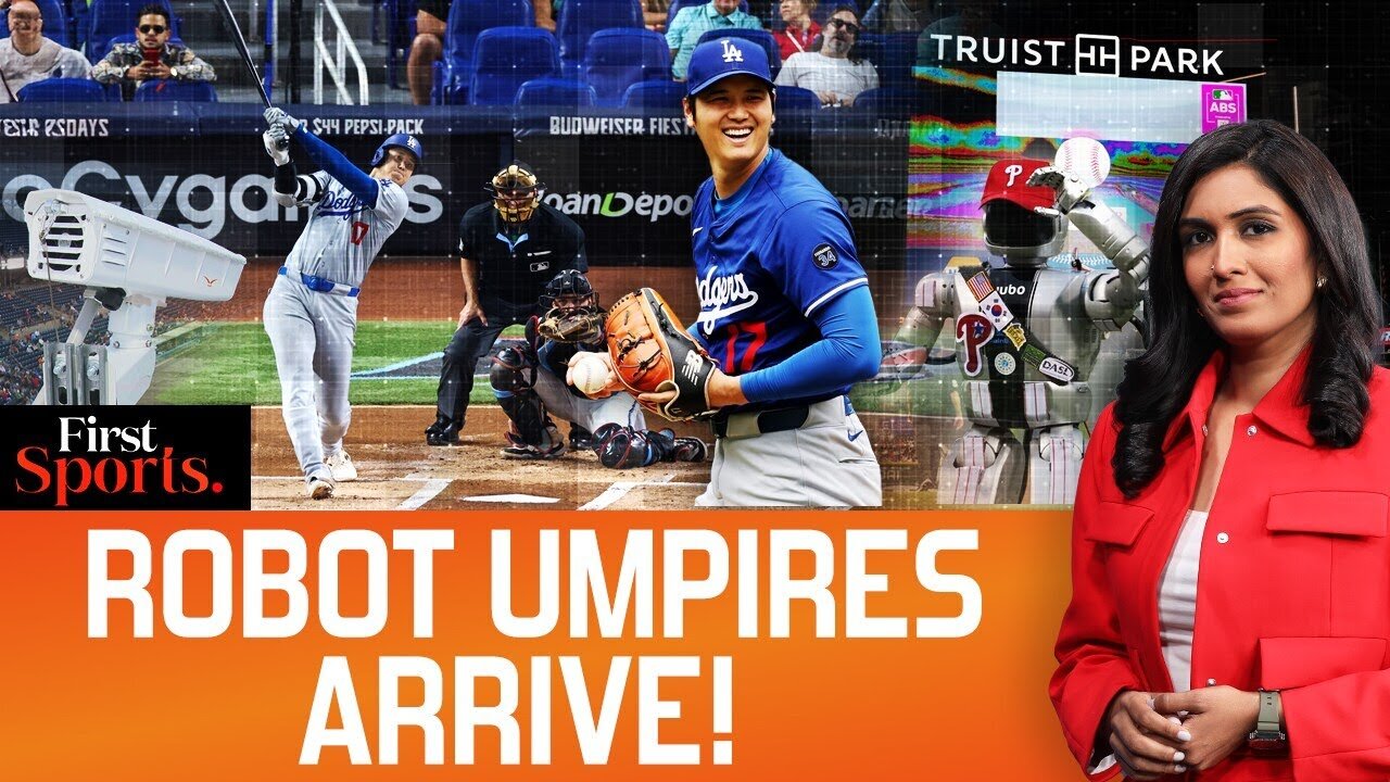 Robot Umpires to Take Over Baseball, MLB Confirms Historic Change | First Sports With Rupha Ramani