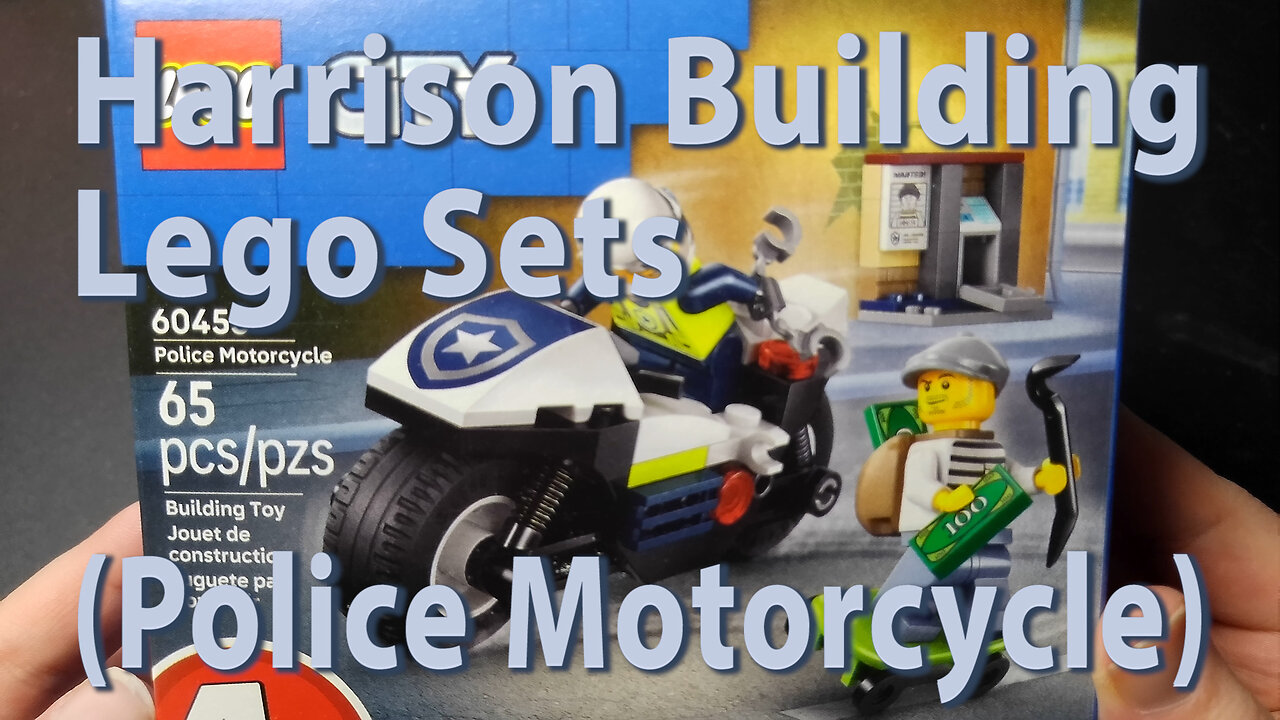 Harrison Building Lego Sets (Police Motorcycle)
