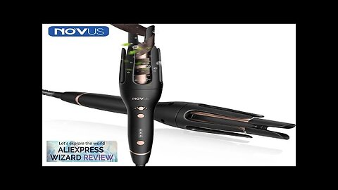 NOVUS Automatic Hair Curler Ceramic 32 Mm Big Roll Negative Ion Fast Review