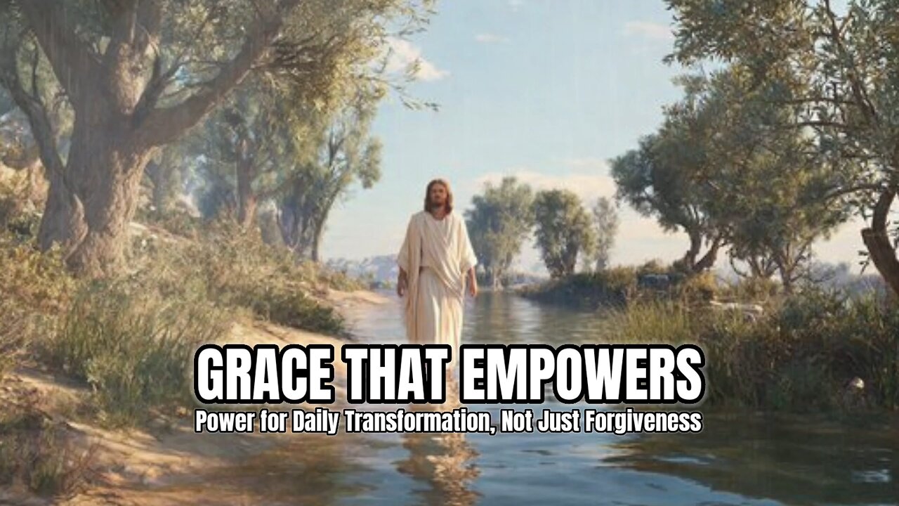 Grace That Empowers | Breakthrough Prayers Bible Meditation | Scripture for Transformation #jesus