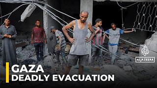 Gaza families flee under Israeli evacuation orders, but face deadly attacks