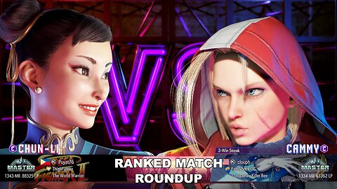 Kuya Kalbo SF6 Ranked Match Roundup. Chun Li Master Rank [Hori Fight Stick]